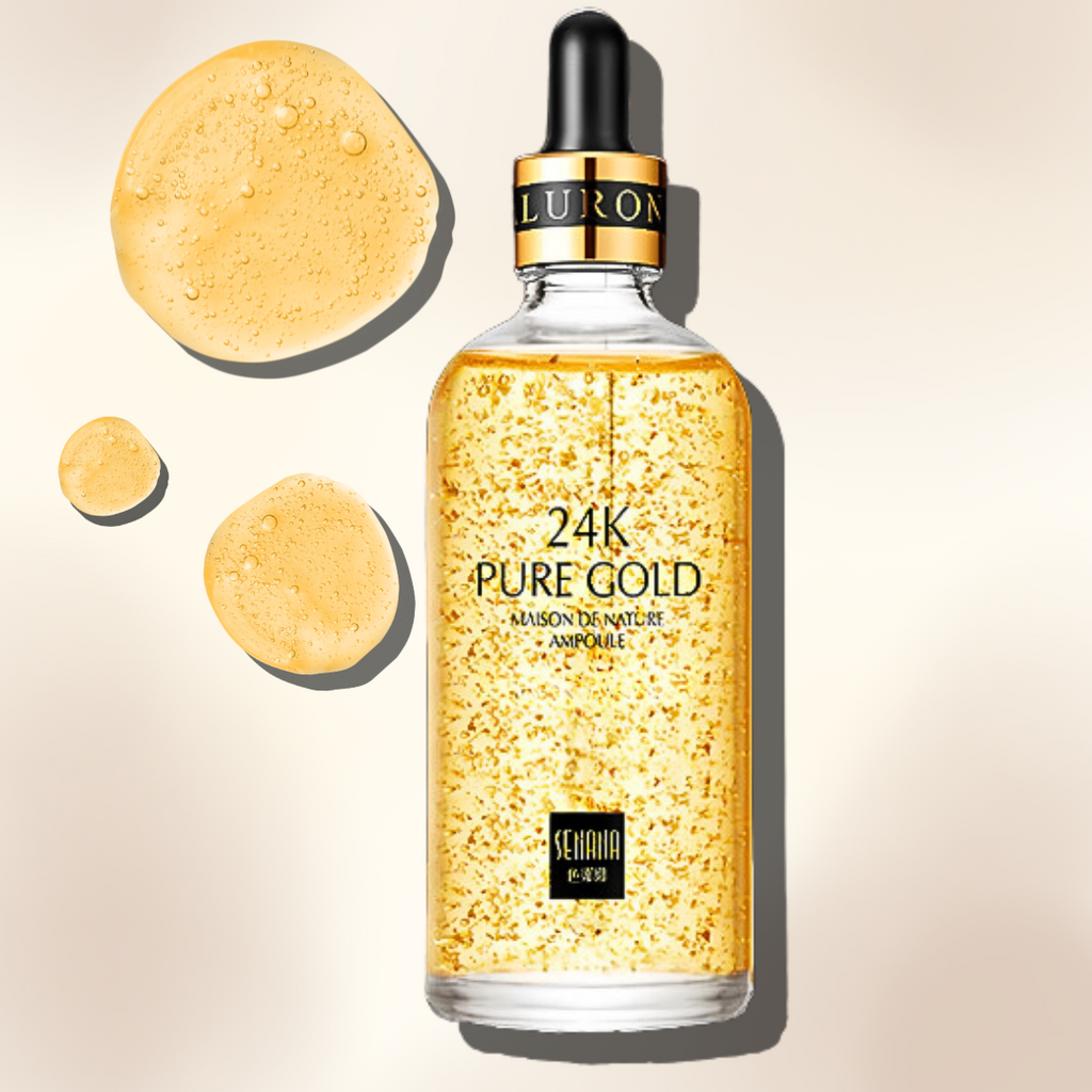 [1 + 3 GRATIS] Serum Antiedad 24k con ácido hialurónico y baba de caracol