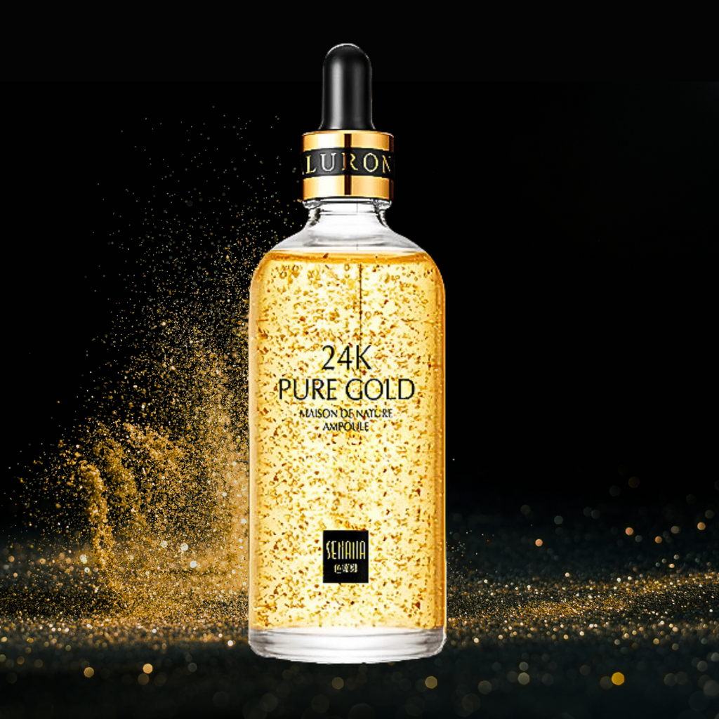 [1 + 3 GRATIS] Serum Antiedad 24k con ácido hialurónico y baba de caracol